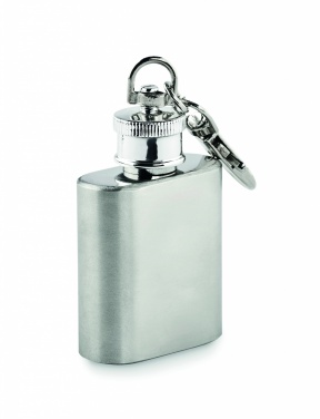 Logo trade promotional items picture of: Hipflask key ring Joensuu
